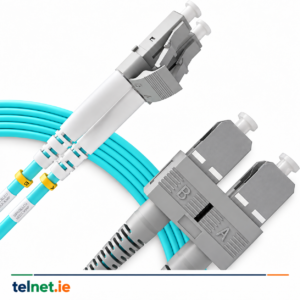 OM4 Multimode Duplex Fibre Patch Cord — LC-SC