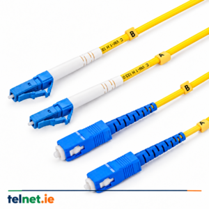 OS2 Single-Mode Duplex Fibre Patch Cord — LC-SC